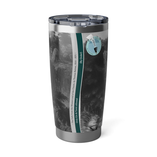 African Safari Vagabond Tumbler, Thomas Baines Painting, Travel Cup, Wildlife Lover Gift, Stainless Steel Mug