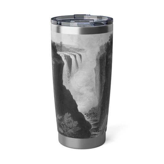 African Safari Vagabond Tumbler, Thomas Baines Painting, Travel Cup, Wildlife Lover Gift, Stainless Steel Mug
